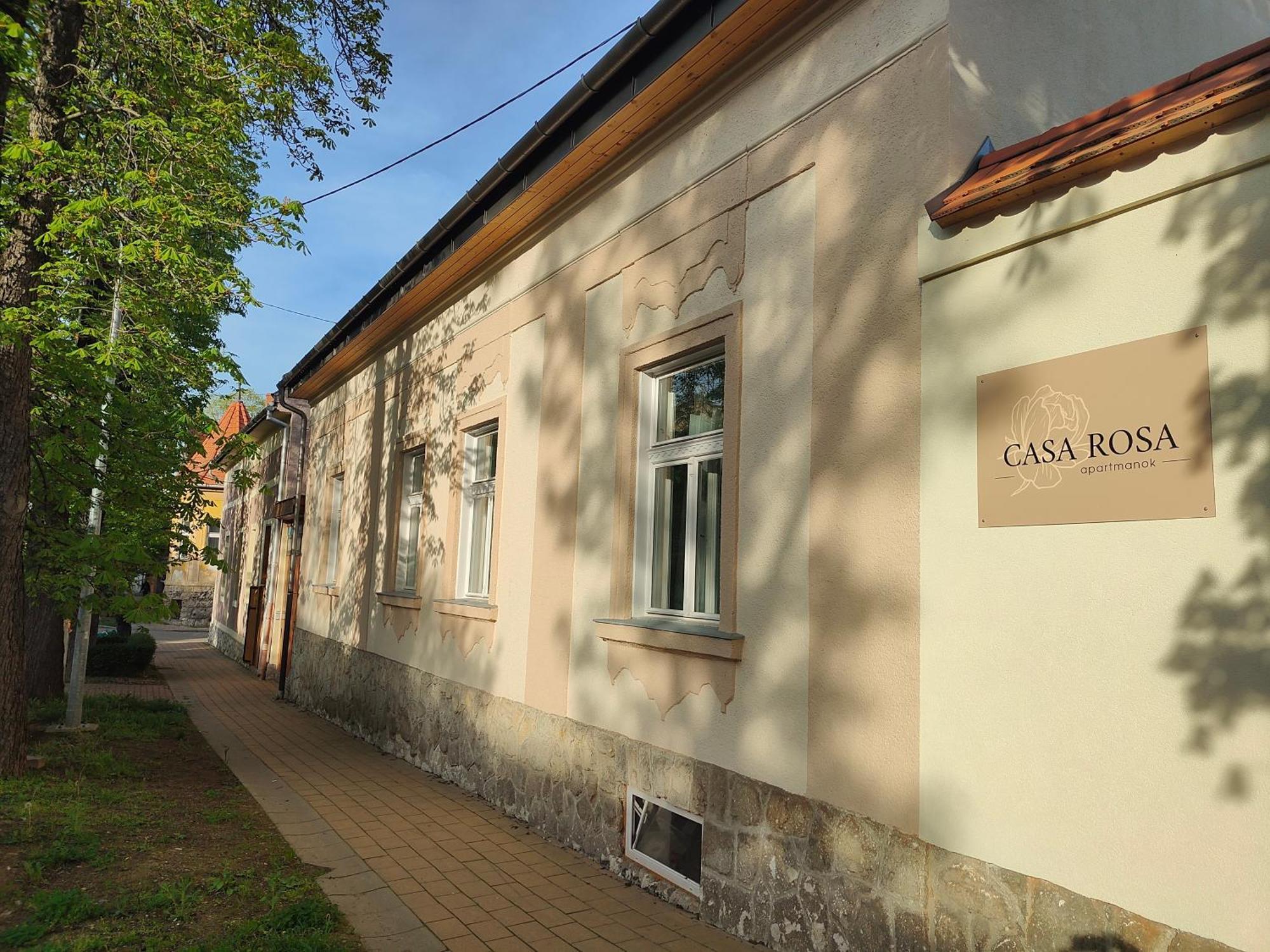 Casa Rosa Apartmanok Егер Екстериор снимка